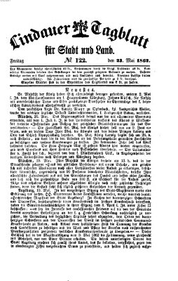 Lindauer Tagblatt für Stadt und Land Freitag 23. Mai 1862