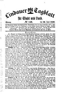 Lindauer Tagblatt für Stadt und Land Montag 23. Juni 1862