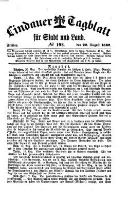 Lindauer Tagblatt für Stadt und Land Freitag 22. August 1862