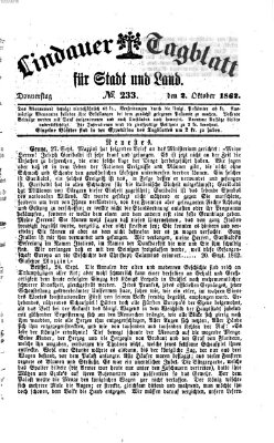 Lindauer Tagblatt für Stadt und Land Donnerstag 2. Oktober 1862