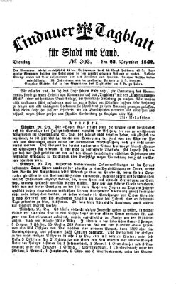 Lindauer Tagblatt für Stadt und Land Dienstag 23. Dezember 1862