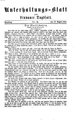 Lindauer Tagblatt für Stadt und Land. Unterhaltungs-Blatt zum Lindauer Tagblatt (Lindauer Tagblatt für Stadt und Land) Samstag 16. August 1862