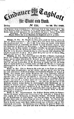 Lindauer Tagblatt für Stadt und Land Freitag 29. Mai 1863