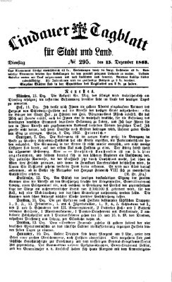 Lindauer Tagblatt für Stadt und Land Dienstag 15. Dezember 1863