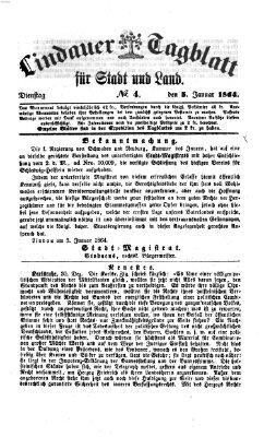 Lindauer Tagblatt für Stadt und Land Dienstag 5. Januar 1864