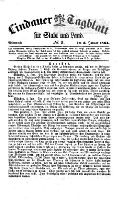 Lindauer Tagblatt für Stadt und Land Mittwoch 6. Januar 1864