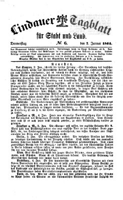 Lindauer Tagblatt für Stadt und Land Donnerstag 7. Januar 1864