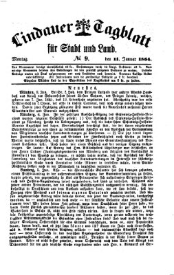 Lindauer Tagblatt für Stadt und Land Montag 11. Januar 1864