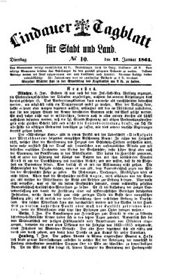 Lindauer Tagblatt für Stadt und Land Dienstag 12. Januar 1864