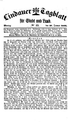 Lindauer Tagblatt für Stadt und Land Montag 18. Januar 1864