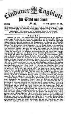 Lindauer Tagblatt für Stadt und Land Freitag 29. Januar 1864