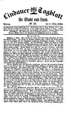 Lindauer Tagblatt für Stadt und Land Montag 7. März 1864