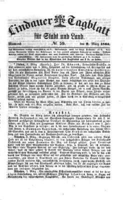 Lindauer Tagblatt für Stadt und Land Mittwoch 9. März 1864