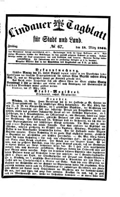 Lindauer Tagblatt für Stadt und Land Freitag 18. März 1864