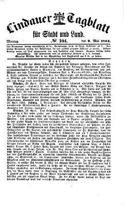 Lindauer Tagblatt für Stadt und Land Montag 2. Mai 1864