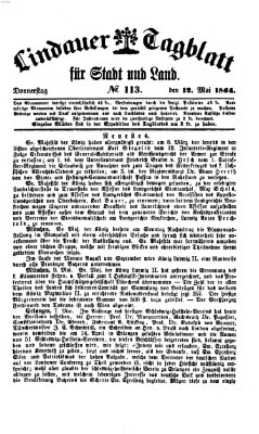 Lindauer Tagblatt für Stadt und Land Donnerstag 12. Mai 1864