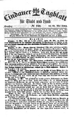 Lindauer Tagblatt für Stadt und Land Samstag 21. Mai 1864