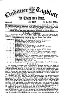 Lindauer Tagblatt für Stadt und Land Mittwoch 1. Juni 1864