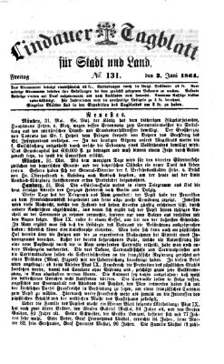 Lindauer Tagblatt für Stadt und Land Freitag 3. Juni 1864