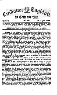 Lindauer Tagblatt für Stadt und Land Mittwoch 8. Juni 1864