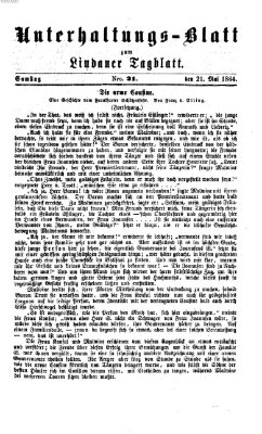 Lindauer Tagblatt für Stadt und Land. Unterhaltungs-Blatt zum Lindauer Tagblatt (Lindauer Tagblatt für Stadt und Land) Samstag 21. Mai 1864