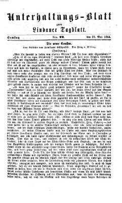 Lindauer Tagblatt für Stadt und Land. Unterhaltungs-Blatt zum Lindauer Tagblatt (Lindauer Tagblatt für Stadt und Land) Samstag 28. Mai 1864