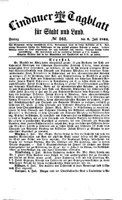 Lindauer Tagblatt für Stadt und Land Freitag 8. Juli 1864