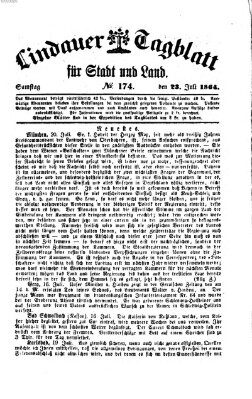 Lindauer Tagblatt für Stadt und Land Samstag 23. Juli 1864