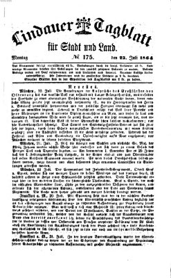 Lindauer Tagblatt für Stadt und Land Montag 25. Juli 1864