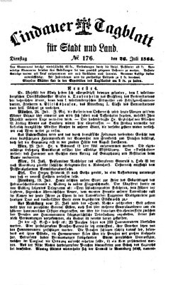 Lindauer Tagblatt für Stadt und Land Dienstag 26. Juli 1864