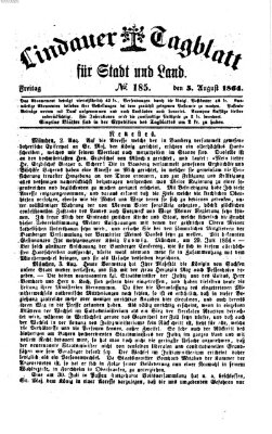 Lindauer Tagblatt für Stadt und Land Freitag 5. August 1864