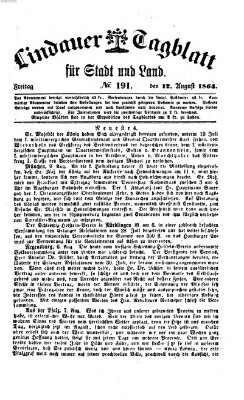 Lindauer Tagblatt für Stadt und Land Freitag 12. August 1864