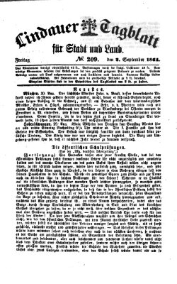 Lindauer Tagblatt für Stadt und Land Freitag 2. September 1864