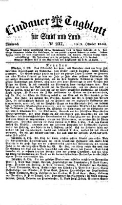 Lindauer Tagblatt für Stadt und Land Mittwoch 5. Oktober 1864