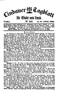 Lindauer Tagblatt für Stadt und Land Dienstag 11. Oktober 1864