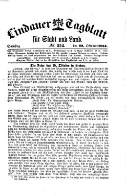 Lindauer Tagblatt für Stadt und Land Samstag 22. Oktober 1864