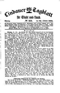 Lindauer Tagblatt für Stadt und Land Montag 24. Oktober 1864