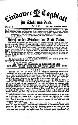 Lindauer Tagblatt für Stadt und Land Mittwoch 26. Oktober 1864