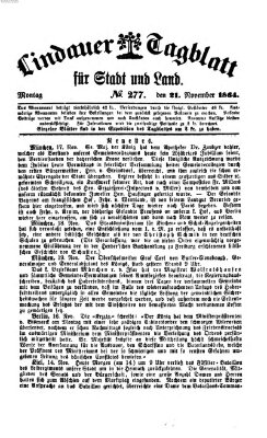 Lindauer Tagblatt für Stadt und Land Montag 21. November 1864