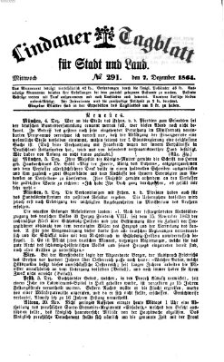 Lindauer Tagblatt für Stadt und Land Mittwoch 7. Dezember 1864