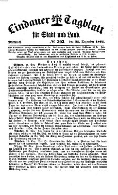 Lindauer Tagblatt für Stadt und Land Mittwoch 21. Dezember 1864