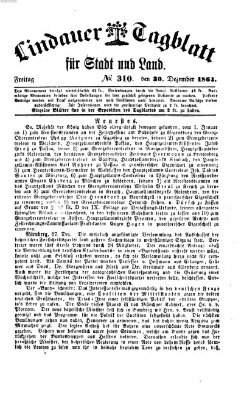 Lindauer Tagblatt für Stadt und Land Freitag 30. Dezember 1864