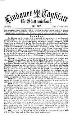 Lindauer Tagblatt für Stadt und Land Samstag 6. Mai 1865