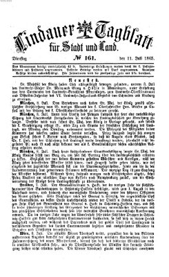 Lindauer Tagblatt für Stadt und Land Dienstag 11. Juli 1865