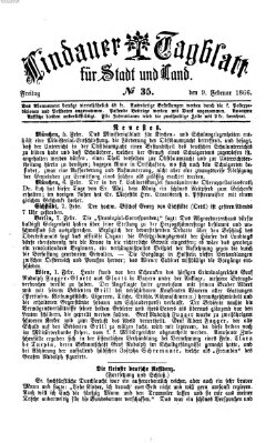 Lindauer Tagblatt für Stadt und Land Freitag 9. Februar 1866