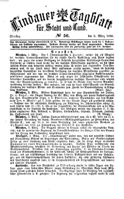 Lindauer Tagblatt für Stadt und Land Dienstag 6. März 1866