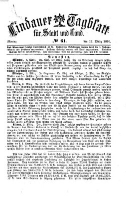 Lindauer Tagblatt für Stadt und Land Montag 12. März 1866