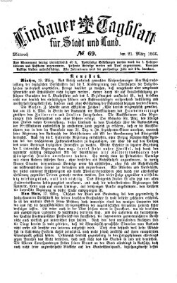 Lindauer Tagblatt für Stadt und Land Mittwoch 21. März 1866