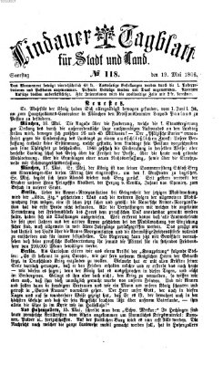 Lindauer Tagblatt für Stadt und Land Samstag 19. Mai 1866