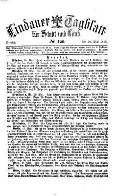 Lindauer Tagblatt für Stadt und Land Dienstag 22. Mai 1866